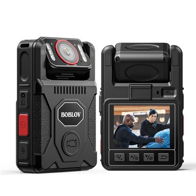 4K Body Mounted Camera GPS 128GB Video Recorder 180° Rotate 4000mAh Battery UK