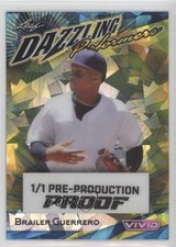 2023 Leaf Vivid Dazzling Performers 1/1 Brailer Guerrero #DP-BG1 19lz