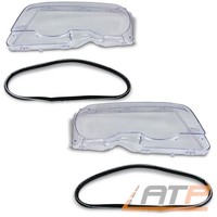 2X Scheinwerferglas Streuscheibe FÜR BMW 3-ER E46 Cabrio Coupe BJ 99-03
