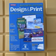 MySoftware Design Print Business Edition Desktop Publishing Software CD