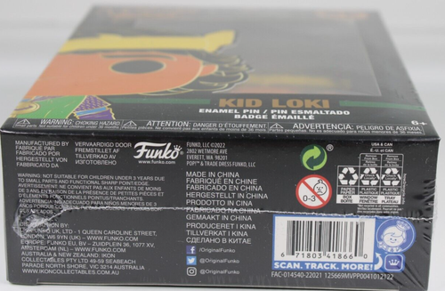 DISNEY FUNKO POP! PIN - KID LOKI MARVEL STUDIOS LOKI ENAMEL PIN SPECIAL EDITION - Picture 9 of 12
