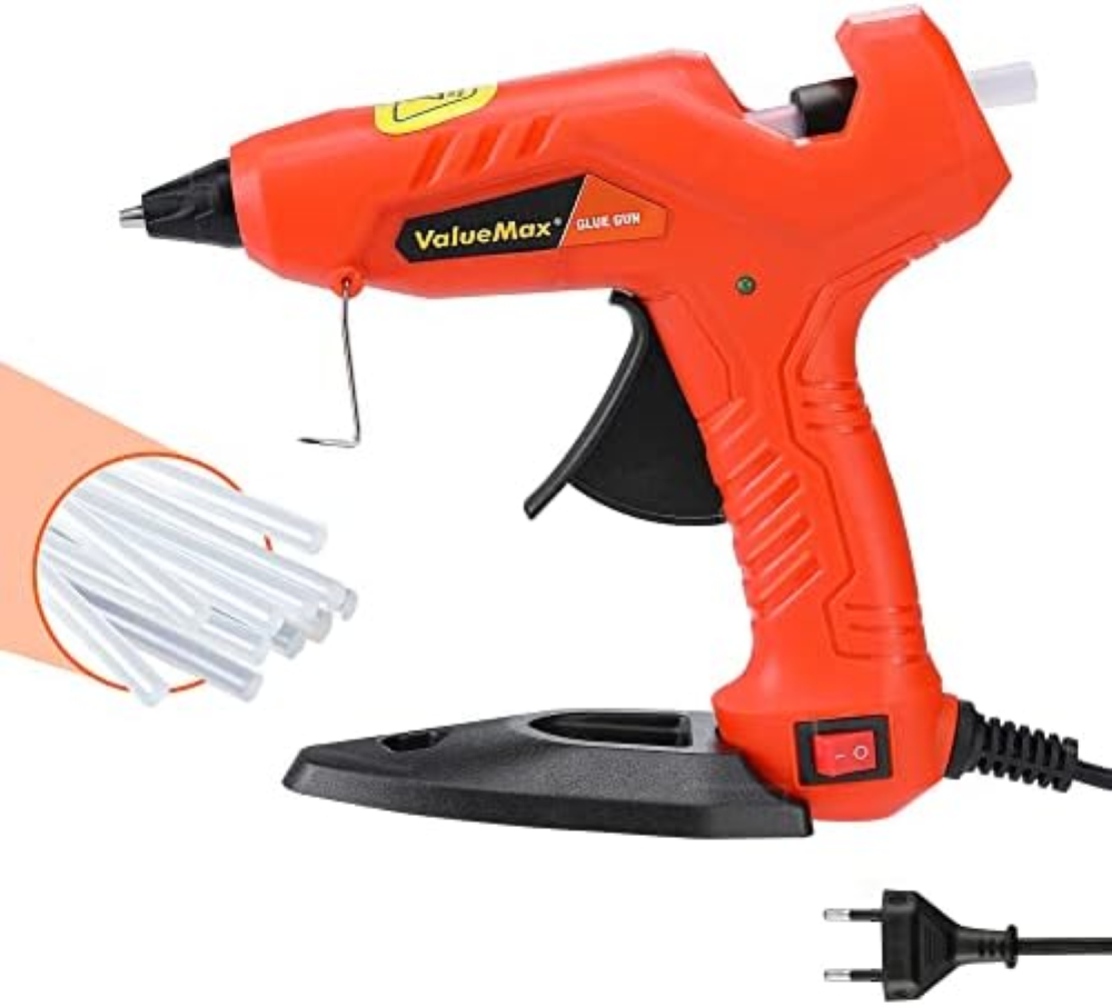 ValueMax Pistola Colla a Caldo 30W, Pistola per Colla a Caldo con 20 Stick di Co