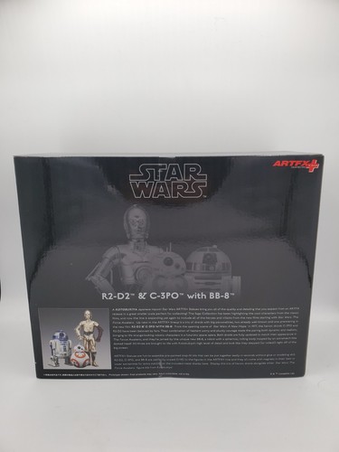 Kotobukiya ARTFX+ Juego de Estatua Droides Star Wars - R2-D2, C-3PO, BB-8 - 1:10 NUEVO EN CAJA - Imagen 3 de 4