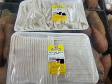 Salted Pork SLICED Fatback, 3 POUNDS Country Food , Soul Food, READ DESCRIPTION