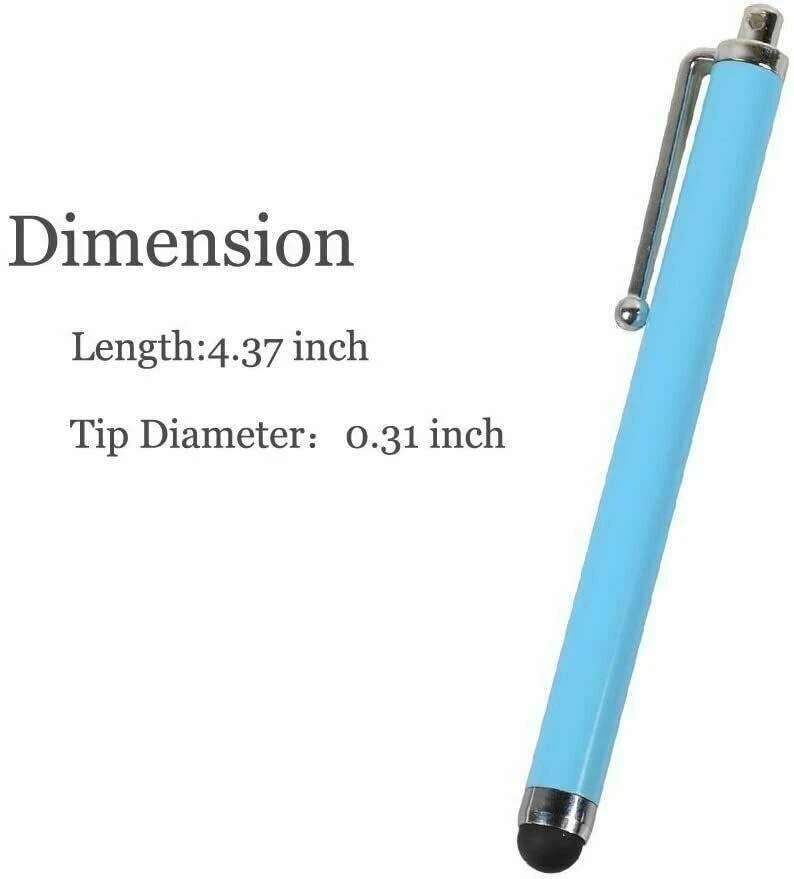 Lápiz óptico capacitivo de pantalla táctil de 10 piezas para iPad Air Mini iPhone Samsung Tablet Foto 2 de 4