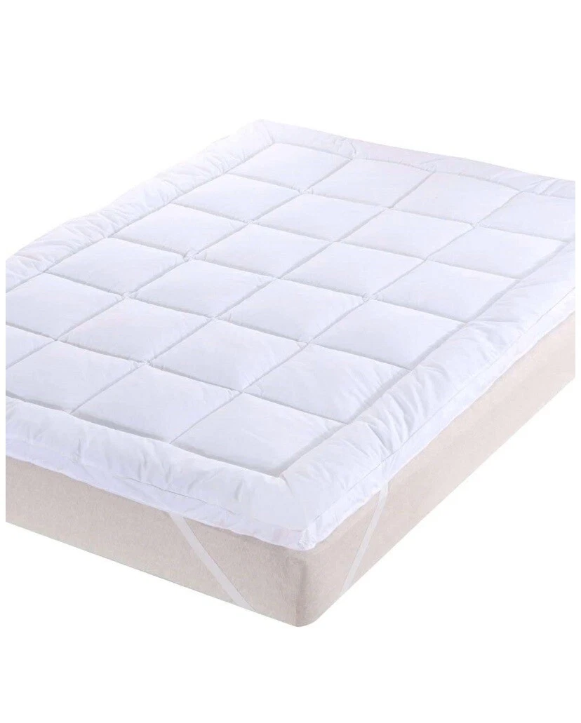Royal Hotel Abripedic 2” Plush Cotton Mattress Topper, Twin, Down Alternative