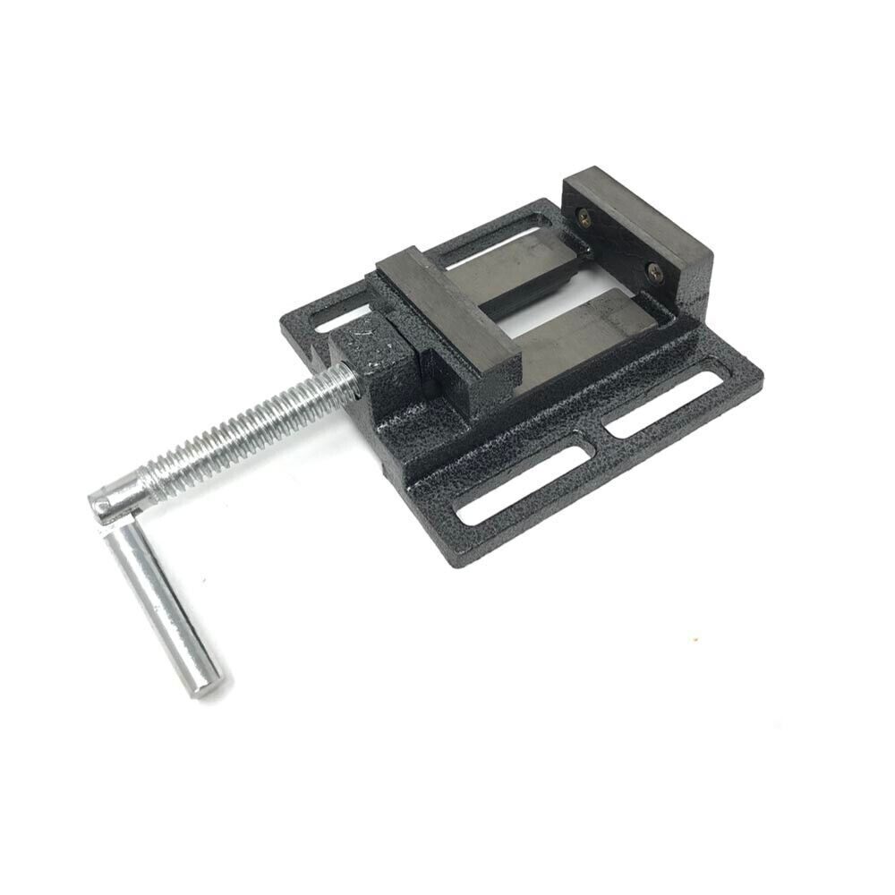 Morsa per Trapano a Colonna 100 mm - Ghisa Professionale Alta Tenuta