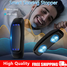 Sleep Apnea Stop Snore Aid Stopper Micro Electric Noise Anti Snoring Device
