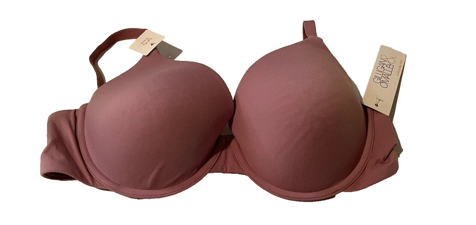 Juego de sujetador y bragas Gilligan & O'Malley BlackBerry crema nuevo con etiquetas Foto 2 de 4