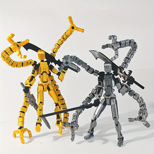 Assembly Completed 7.2in T13 Action Figure 3D Printed Multi-Jointed Movable GF