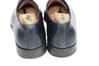 Santoni Italy Black Leather Plain Toe Oxford Dress Shoe Men’s SZ 10.5D — photo 9