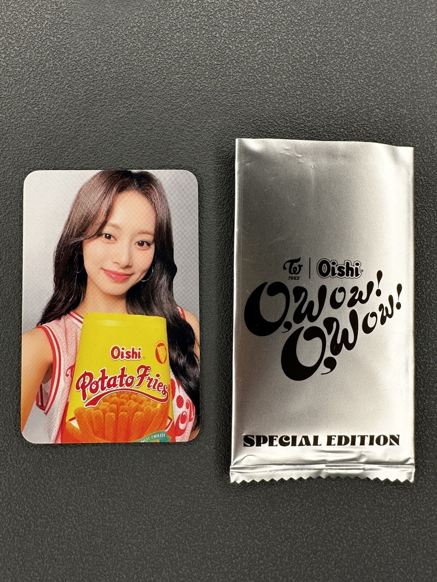 TZUYU Selca Twice x Oishi SPECIAL EDITION KPOP Photocard