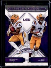 2018 Contenders Draft Picks Collegiate Connections #2 Derrius Guice DJ Chark