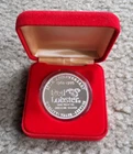 Rare 25th Anniversary Red Lobster Dardin 1 Oz  .999 Fine Silver Round 1968-1993