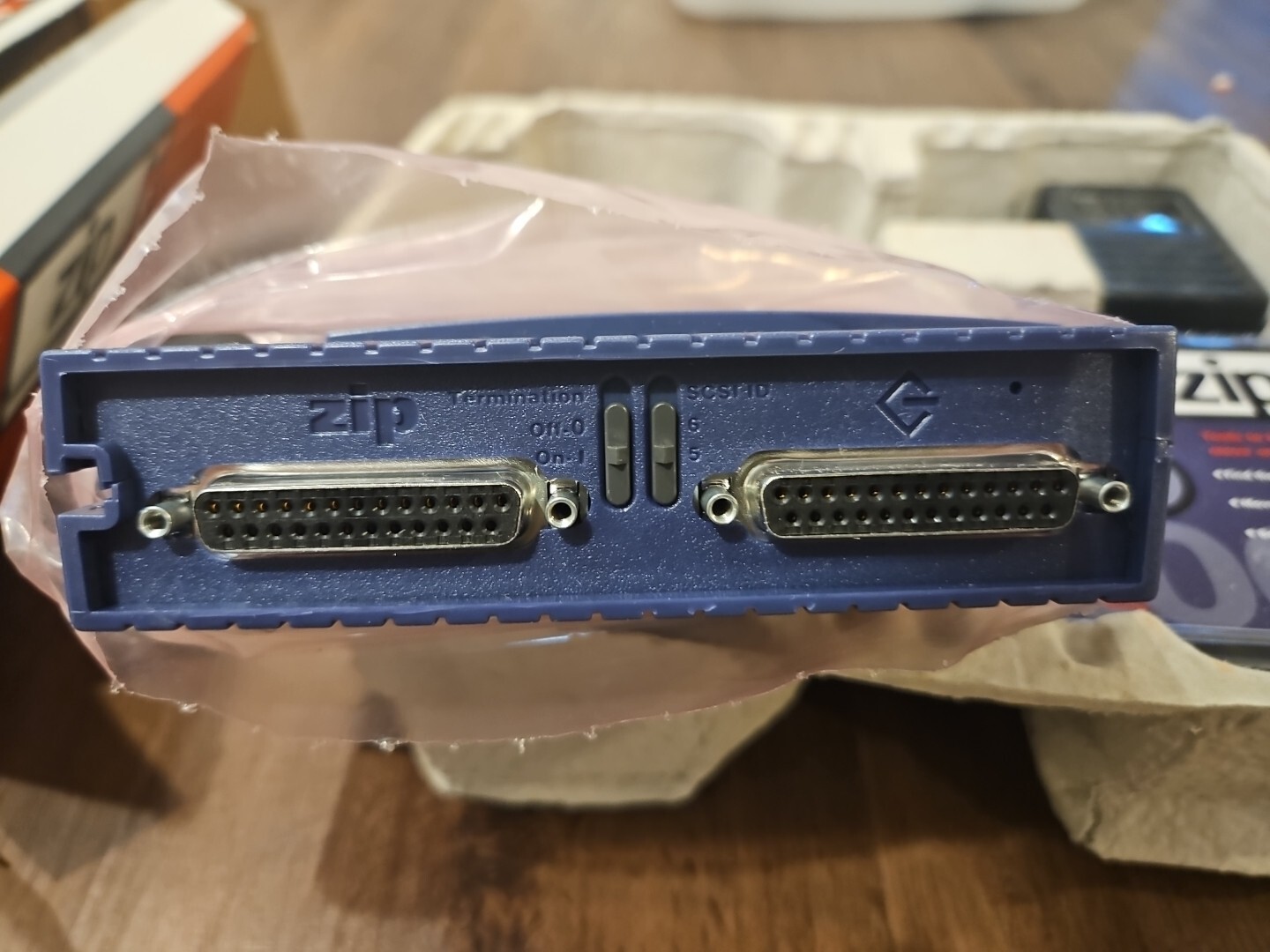 Iomega Zip 100 SCSI External Drive 100MB Portable Model 10011 NEW Open Box eBay