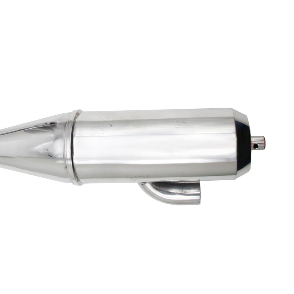 Aluminum Side exhaust pipe fit Smartech FG Big Truck HSP 1/5 RC Car