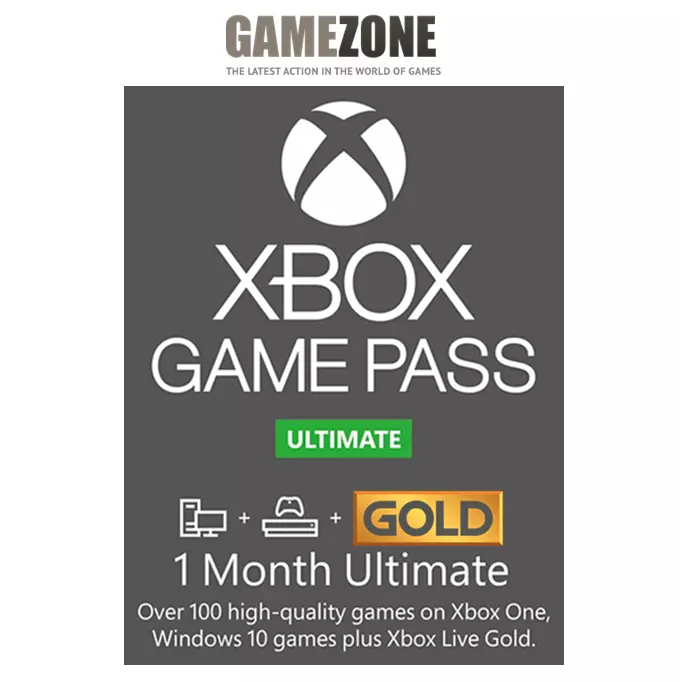 Xbox One Game Pass 1 Ano