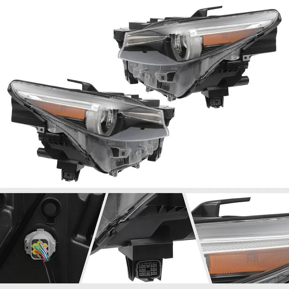For 2016-2023 Mazda CX-9 Adaptive LED Headlights Headlamps w/AFS Left/Right Side Foto 2 de 4