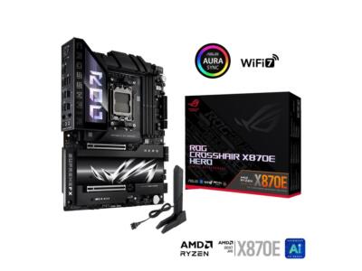 ASUS ROG CROSSHAIR X870E HERO AMD X870E AM5 ATX motherboard