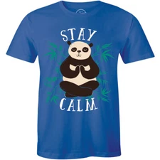 Stay Calm And Hug A Panda T-shirt For Panda Lover Men's Tee Gift