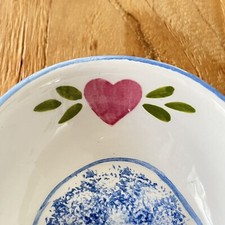 Soap Dish With Hearts Portugal R.B. Bernarda