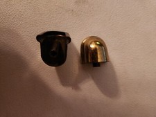 30 ściągaczy palców do szafki jasny mosiądz 1" X 1"