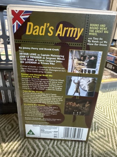 Dad’s Army VHS Tape Video Cassette, Cert U - Picture 2 of 2