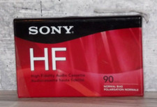 Sealed Sony HF-90 minute blank audio cassette tape B25