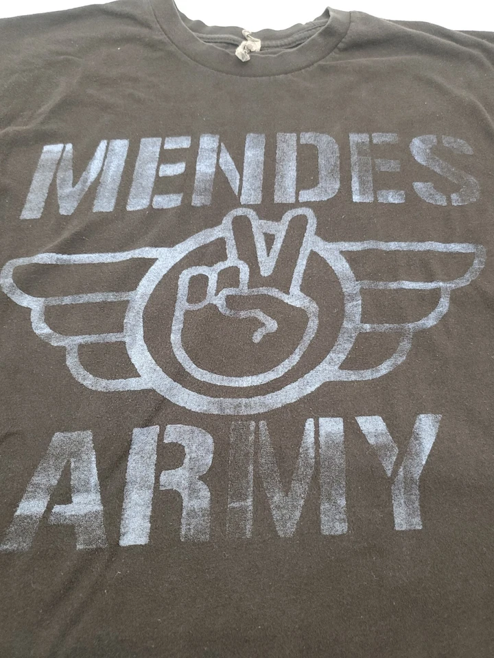 Mendes Army T-shirt Men Medium Print Black - Image 3 of 4