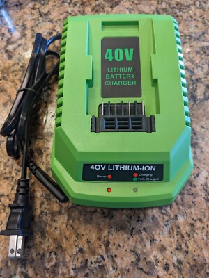GreenWorks GW40V-CHG 40V Lithium-ion Battery Charger New