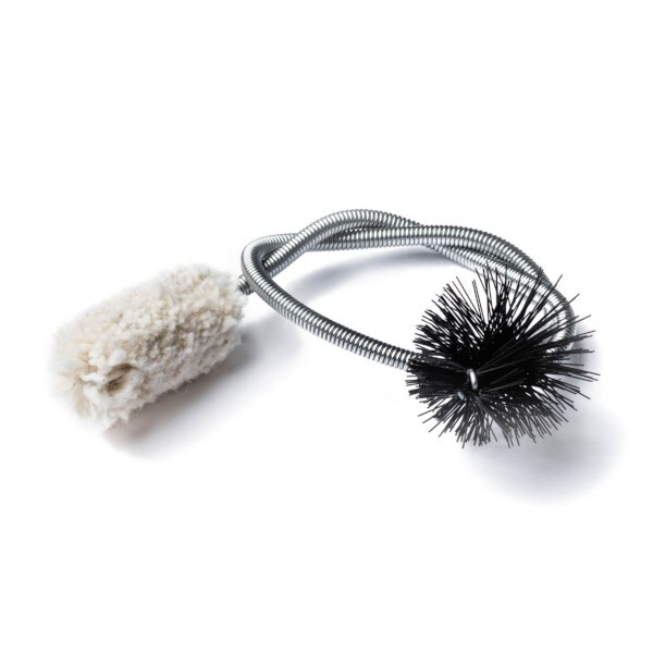 Очиститель грифа саксофона HERCO HE57 S-Bogen-Wischer 2 Bürstenköpfe