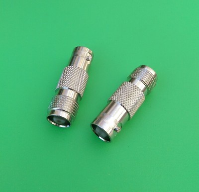 (5 PCS) TNC Female to BNC Female Connector - USA Seller