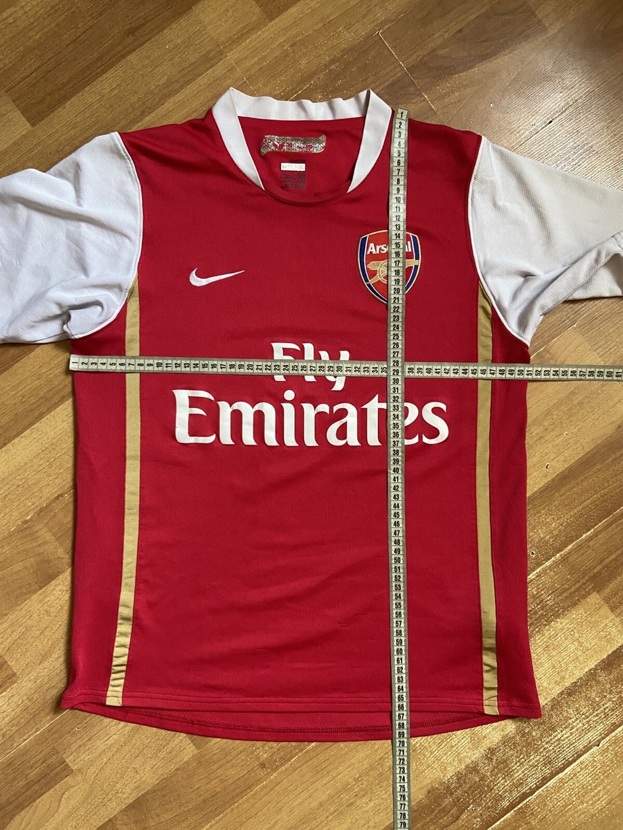 ARSENAL LONDON 2006 2008 HOME FOOTBALL SHIRT SOCCER NIKE 146769