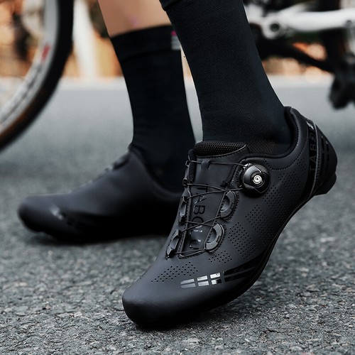 City Road Cycling Shoes Men Self-locking Racing Bike SPD Shoes Bicycle Sneakers - Picture 12 of 18