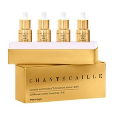 CHANTECAILLE GOLD RECOVERY INTENSE CONCENTRATE A.M.SERUM 4x0.2 OZ- NEW IN BOX