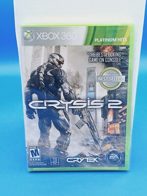 Crysis 2 Platinum Hits Xbox 360 EA New Sealed!!....