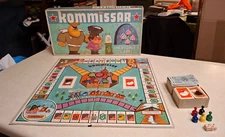Kommissar The People's Board Game 1966 Selchow & Righter Vintage COMPLETE!