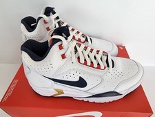 Nike Air Flight Lite Mid Sz 8 Men's Sneaker Shoes DJ2518 102 Olympic BOX NO LID