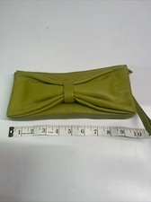 ILI New York  & Toronto Clutch Leather Green ...