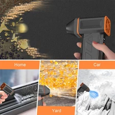 130000RPM Cordless Mini Turbo Air Duster Air Blower Electric Jet Fan W/battery