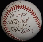 TRI-SIGNED Baseball Nancy Kerrigan,L.Eisler &Bella Brasseur PSA/DNA COA #AM54100 — photo 5