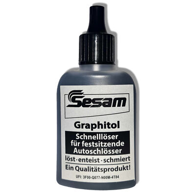 Sesam Graphitöl 50 ml Schlossöl Frostschutz Pflegeöl Multiöl Schmiermittel KFZ