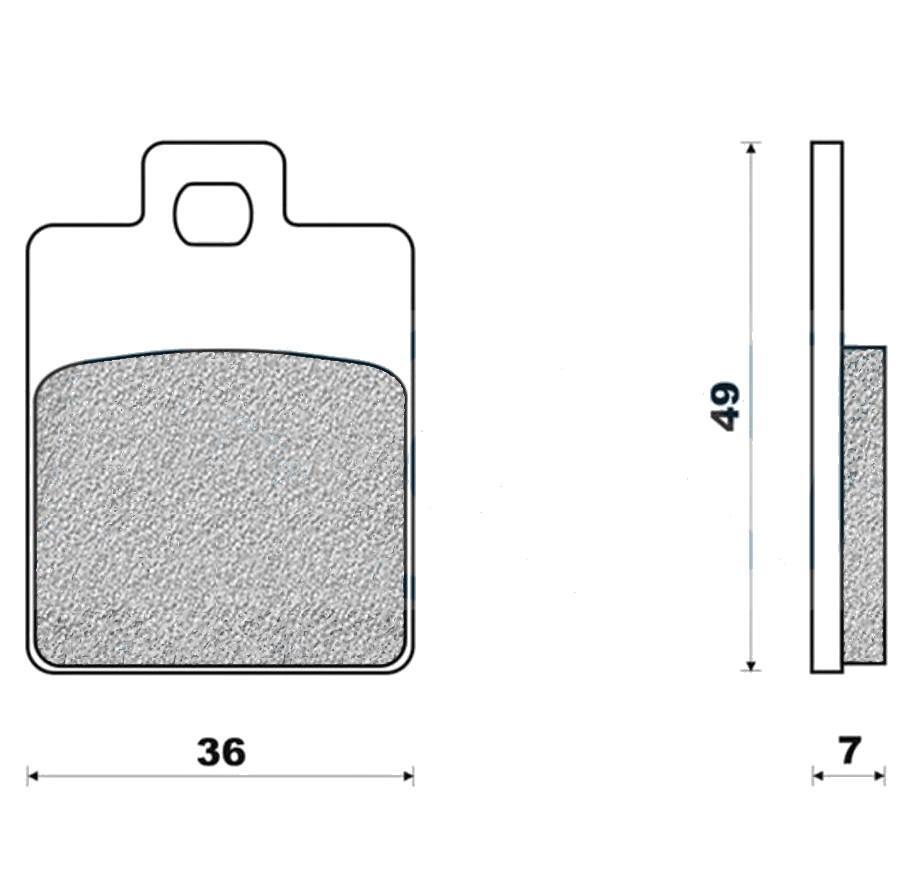 Plaquettes Galfer 05 G1380 un freinage sécurisé et performant pour Vespa MP3