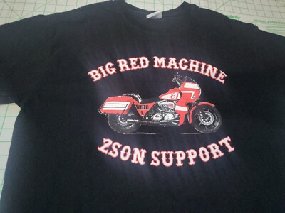 バイクウェア・装備 BIG RED MACHINE Hells Angels Support Tee Vtg Hells Angels Tucson AZ Support 81 Shirt Tee XL big red machine