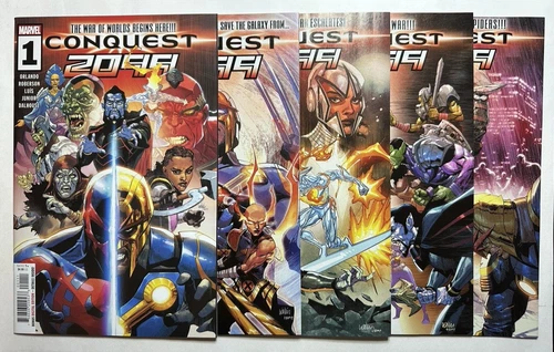 Conquest 2099 #1-5 (2024) Marvel Complete Series