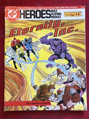 DC Heroes Role Playing Module: Eternity Inc. - Excellent Condition | eBay