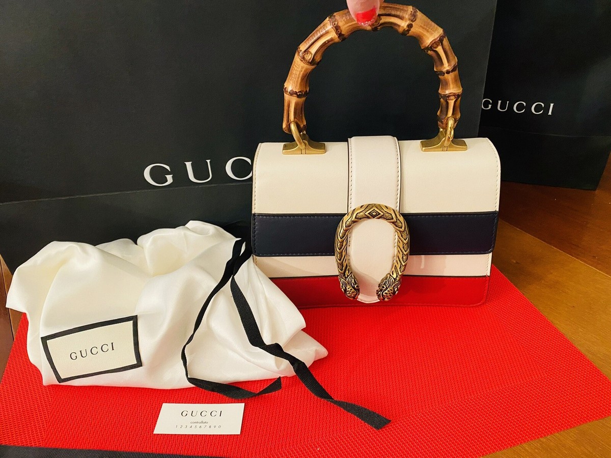 Dionysus leather handbag Gucci Red in Leather - 31860641