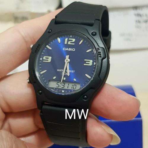 CASIO AW49HE-2A MEN'S CLASSIC DIGITAL ANALOG CASUAL WATCH 50M DUAL TIME  ALARM 4971850944454 | eBay