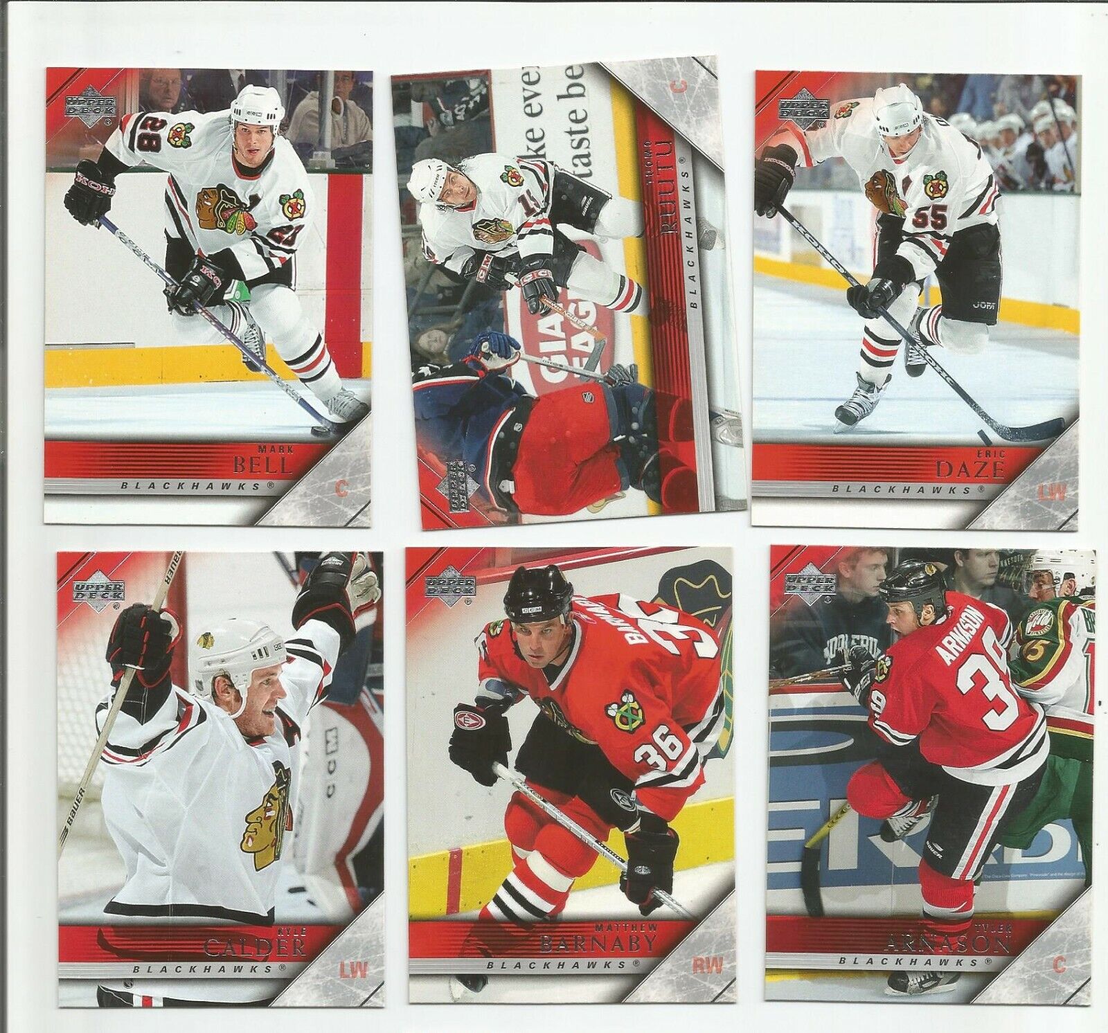 2005 UD SRS 1 CHICAGO BLACK HAWKS Select from LIST HOCKEY CARDS UPPER DECK 05-06