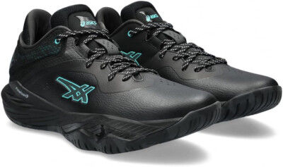 ASICS Basketball Shoes NOVA SURGE LOW Black Sea Glass 1061A043 US8